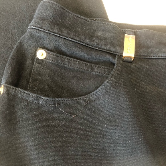 St.John Sport by Marie Gray Black Jeans Size:10 - Picture 3 of 10